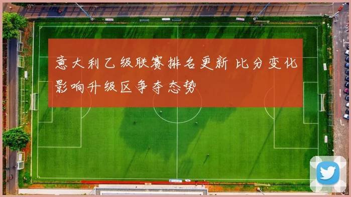 意大利乙级联赛排名更新 比分变化影响升级区争夺态势